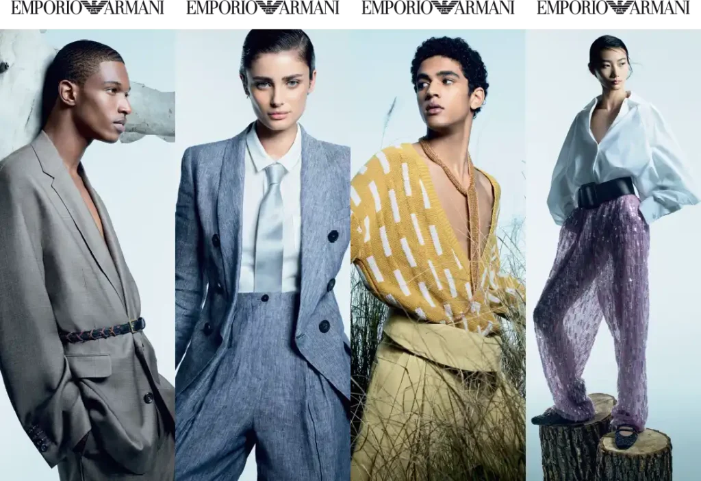 Emporio Armani Street Poster