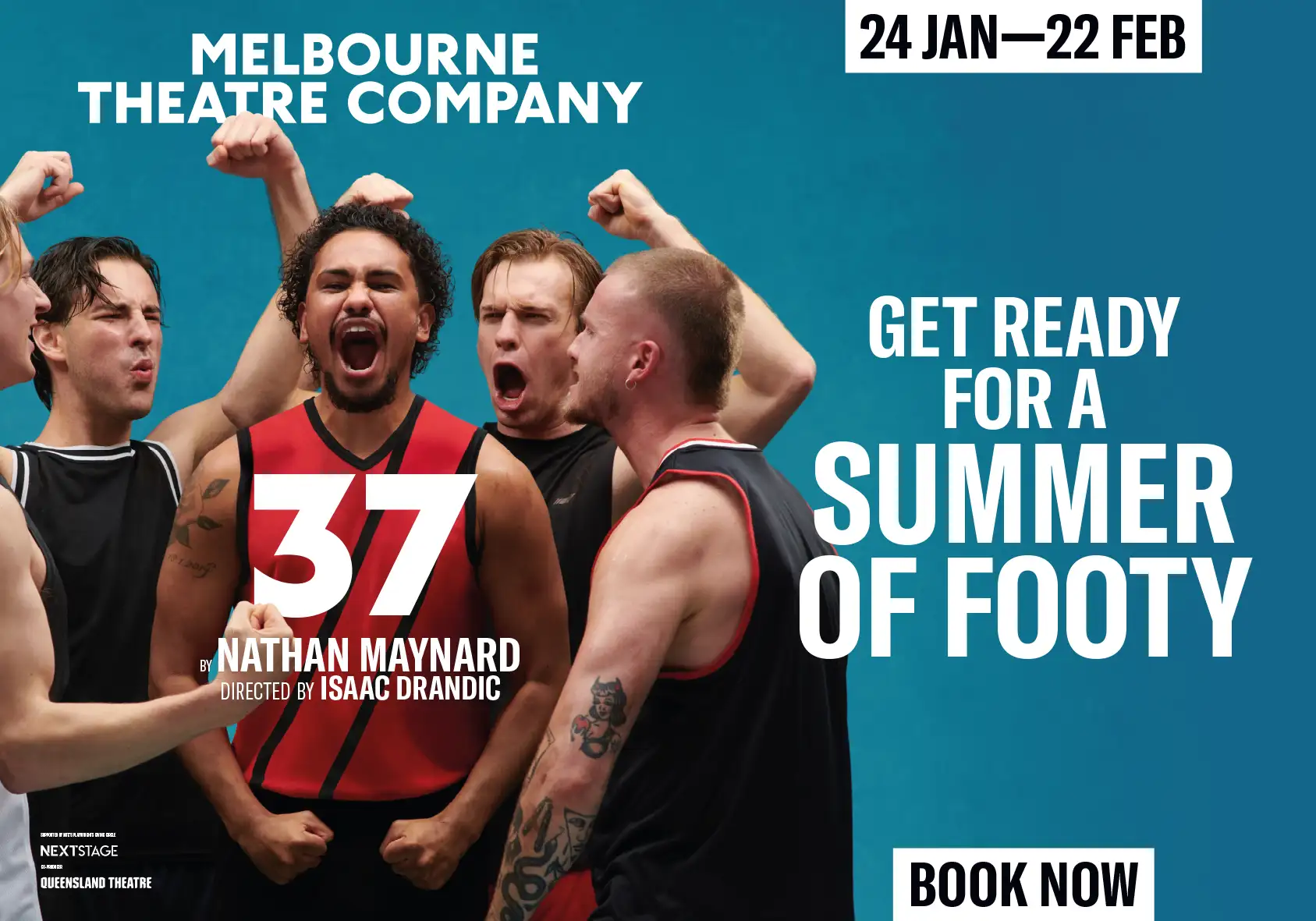 Melbourne Theatre Company 37 Street Poster