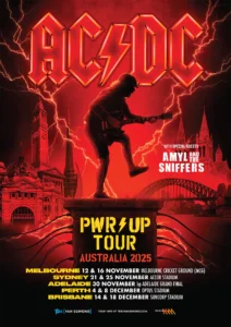 AC DC Pwr Up tour poster