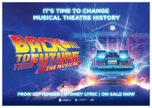 Back To The Future street poster