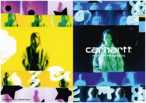 Carhartt Work In Progress horizontal double street poster