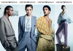 Emporio Armani brand billboard