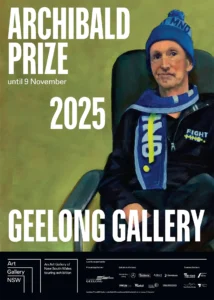 Geelong Gallery Archibald Prize Poster