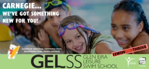 Carnegie Swimming Pool Koornang Park billboard