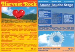 Harvet Rock Adelaide Tarntanya horizontal double poster