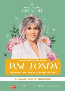 Wanderlust True North Jane Fonda street poster