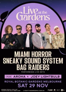 Live At The Gardens MG Live poster