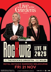 Rockwiz Live At The Gardens poster