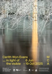 Cerith Wyn MCA poster