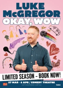 Jubilee Management Melbourne International Comedy Festival Live Nation composite billboard