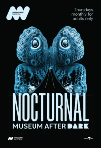 Melbourne Museum street poster