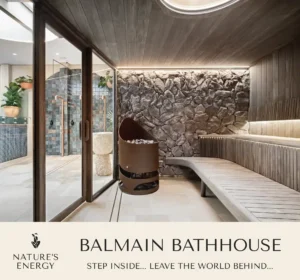 Balmain Bathhouse poster