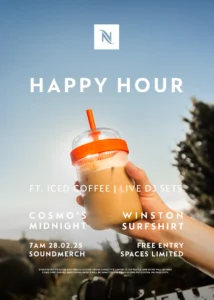 Nescafe Happy Hour poster