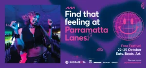 Parramatta Lanes street poster