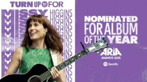 Missy Higgins ARIA Spotify Poster