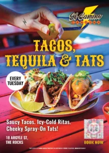 El Camino street poster