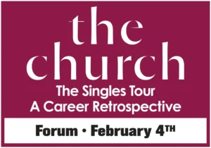 The Church The SIngles Tour Street Poster