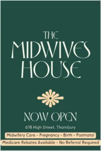 Midwives House Thornbury poster