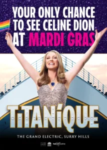 Titanique Mardi Gras poster