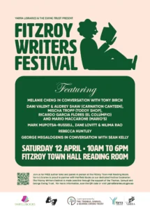 Fitzroy Writers Festival poster