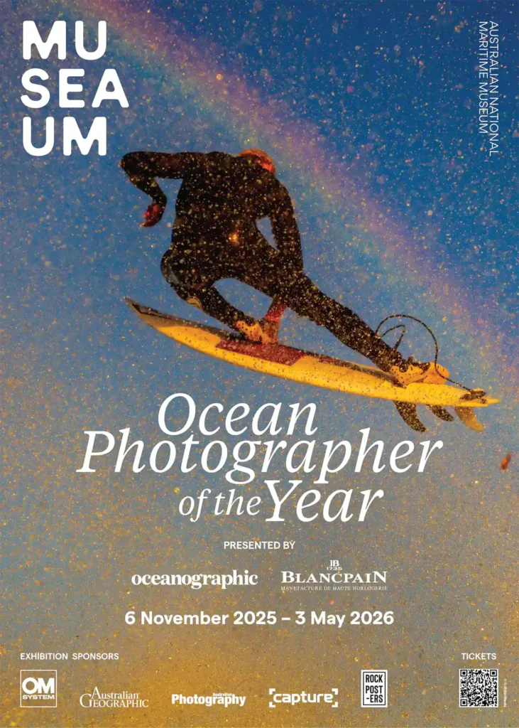 MUSEAUM Australian National Maritime Museum Ocean Photographer of the Year Street Poster